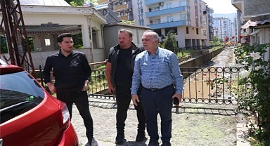 BAŞKAN KURDOĞLU ÇALIŞMALARI YERİNDE DENETLEDİ