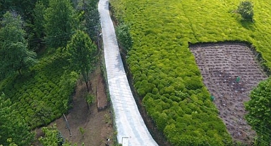 Yemişlik Mahallesi Yol Betonlama Çalışması Tamamlandı